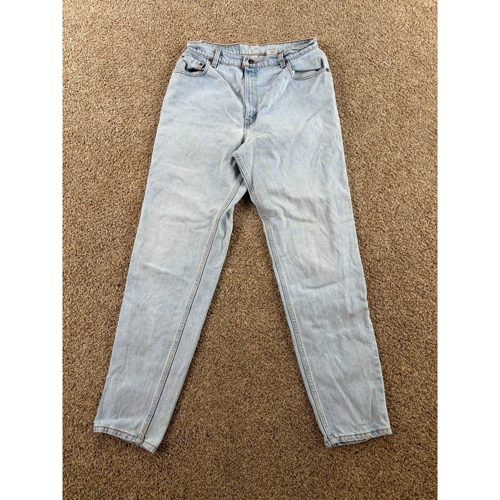 Vintage 90s Levis 551 Light Denim Blue Jeans 14 long women